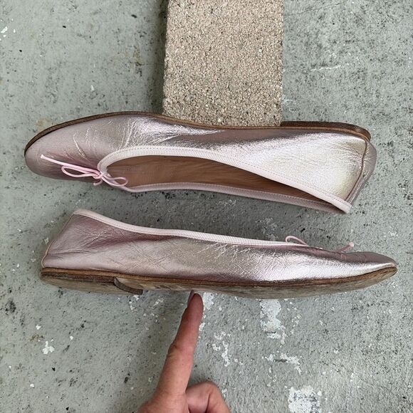 Spelta Milano metallic flats - Picture 2 of 8